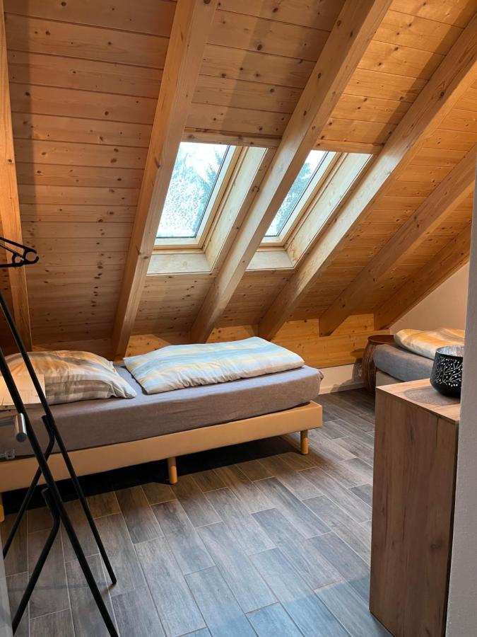 Ferienwohnung Am Wald-Und Wiesenkorb Kell am See Exterior foto