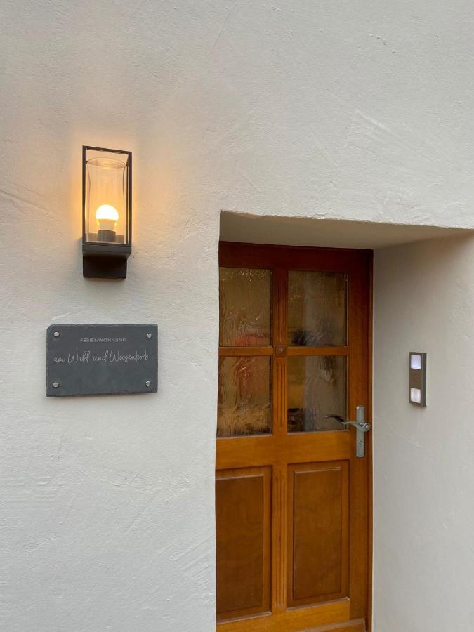 Ferienwohnung Am Wald-Und Wiesenkorb Kell am See Exterior foto